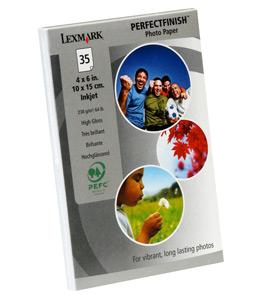 Lexmark hartie foto PerfectFinish Photo Paper 10x15cm 35 Sheets (35) - 003048568