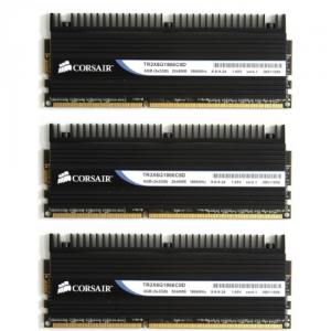 Kit Triple Channel Corsair 6GB, 3 x 2048MB, DDR3, 1866MHz
