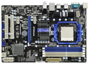 Placa de baza ASRocK 870ICAFE AMD 870G + SB750, Skt  AM3 ATX