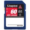 Card memorie Kingston 4GB, SDHC Video card