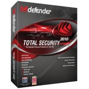 BitDefender Total Security 2010 Renewal, 3 licente, 1 an + 3 luni licenta bonus