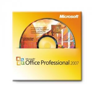 Microsoft Office Professional 2007 W32 English ( Word 2007, Excel 2007, Outlook 2007 with Business Contact Manager, PowerPoint 2007, Publisher 2007, Access 2007)