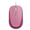 Mouse Microsoft Compact, Optic, USB, Mac/Win, roz, 3 butoane, U81-0005