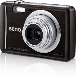 Camera foto digitala BenQ 12MP - CCD sensor - 5x optical zoom Black