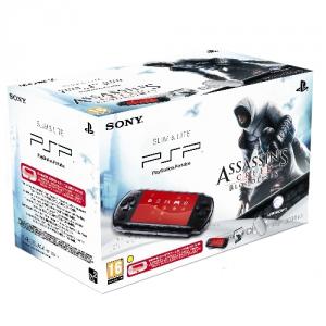 Consola PlayStation Portable Black + joc Assasin's Creed:Bloodlines + Pouch