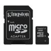 Kingston Micro-SDHC 4GB Secure Digital Card Class 4