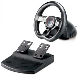 Volan Genius Speed Wheel 5 Pro, PC wheel with vibration, USB, support PS3