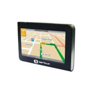 GPS 4.3" Serioux NaviMATE 6000M, Bluetooth, Car Kit, map: Eastern Europe, 372MH