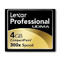 Card memorie Lexar Compact Flash 4GB, 300x