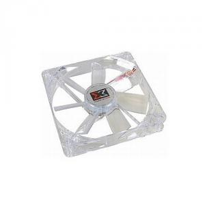 Ventilator Xigmatek CLF-F8254 Crystal 80mm White LED fan