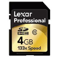 Card memorie Lexar Secure Digital 4GB class 6, 133X