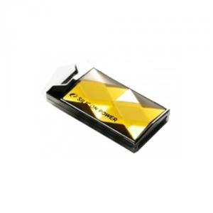 USB flash drive 16GB SP Touch 850 Amber, retractable, mini, slim