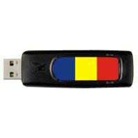 USB Flash Drive 2GB USB 2.0, Editie speciala C.E. Fotbal 2008, continut despre echipa Romaniei