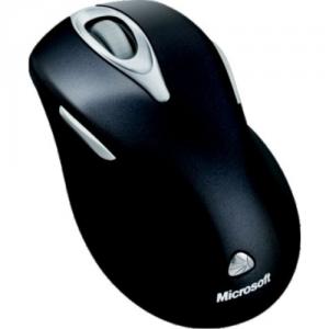 Mouse Microsoft 5000, Wireless, Laser, USB, Mac/Win, negru metalic, 5 butoane, 63A-00005