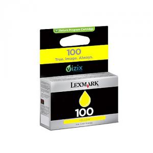 Lexmark ink 100 Yellow Return Program Ink Cartridge - 14N0902E
