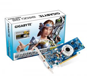 VGA N84S-512I PCIE 1.6 2.0 512MB DDR2 8400GS 64BIT Dual-link DVI-I HDMI GIGABYTE