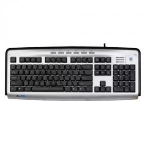 A4Tech KL-23MU, X-Slim Keyboard, USB 2.0 port, Mic & Headset jack, PS/2 (US layout)