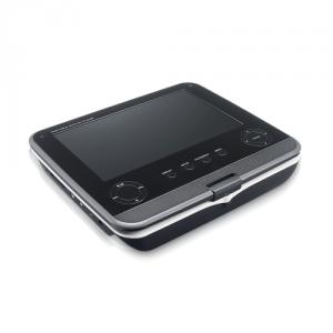 DVD player portabil LG DP471B, ecran 7&quot; wide, 16:9, 480x234, DVD+-/RW, USB direct, DIVX, MP3, boxe, baterii si incarcator, telecomand