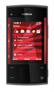 Telefon mobil Nokia X3 Black-Red