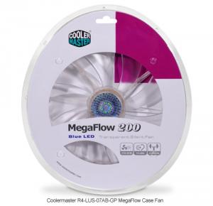 Ventilator Cooler Master MegaFlow 200 Blue LED Silent Fan (R4-LUS-07AB-GP)