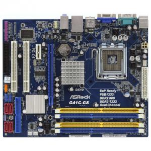 Placa de baza ASRocK INTEL G41+ICH7, Skt 775, FSB 1333MHz mATX