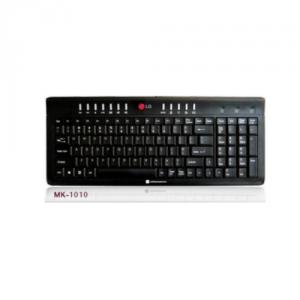 Tastatura LG multimedia, MK-1010, black, PS/