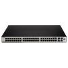 D-link layer 2+ switch 48 porturi 10/100/1000 gigabit, 4 porturi