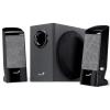 Boxe 2.1 Genius SW-J2.1 500 Black, 12W(Subwoofer 6W+2 sateliti*3W), 500W PMPO, line-in jack, headphone jack, 3173093510