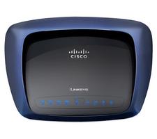 Linksys Dual-Band Wireless-N Gigabit Router with Storage Link ( 5 GHz si 2.4 GHz simultan )