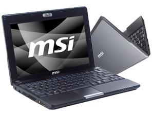 Mini laptop MSI Wind U123-010EU Atom N280 1.66GHz Grey