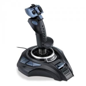 Joystick Genius MetalStrike Pro, 3D, 8 Base Buttons+4 Fire Buttons, Vibration, Turbo, US