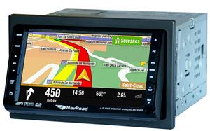 Sistem de navigatie auto NavRoad NR650BTV, full europe, unitate multimedia