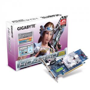 VGA PCIE 2.0 512MB GDDR2 HD 4350 64BIT D-SUB DVI R435OC-512I GBT