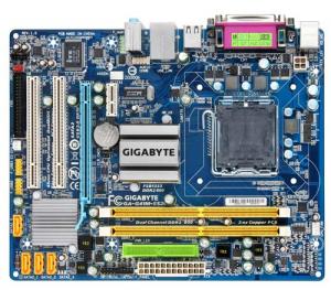 MB G41M-ES2L S775 mATX G41 + ICH7  2*DDR2 VGA + 1*PCI-Ex16 2*PCI 4*SATA2 1*PATA 1*GbE LAN 8ChAudio GIGABYTE