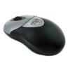 Mouse Delux optic, scroll, PS2+USB, silver&amp;black, DLM-326B