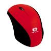Mouse usb mini optic serioux pastel 3000 red, scroll,