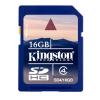 Secure Digital Card HIGH CAPACITY 16GB Class 4(SDHC Card) Kingston