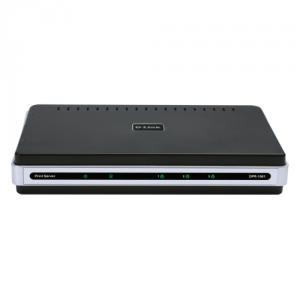 D-Link Multifunction Print Server 10/100Mbps,1 port paralel, 2 porturi USB2.0