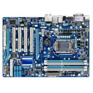 MB H55-UD3H S1156 H55 ATX 4*PCI+1*PCI-Ex1+1*PCI-Ex4 4*DDR3 6*SATA2 1*PATA 12*USB2 1*GbLAN 1394 8ChAUDIO *HDMI+RGB+DVI I/O DUAL BIOS GIGABYTE