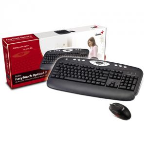 Kit Tastatura&Mouse Genius Easytouch Optical, PS/2