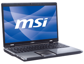 Notebook MSI CR610-216XEU AMD Athlon II Dual Core M320