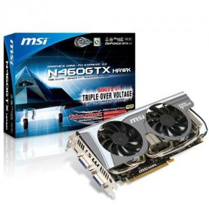 Placa video MSI N460GTX TA NVIDIA GeForce GTX460 HAWK,