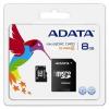 A-DATA Micro-SDHC 8GB Class 2 ,SD Adapter, Read : 10~14 (MB/s), Write) : 2~5 (MB/s)