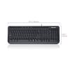 Tastatura Microsoft 600, Wired, multimedia, USB, negru, ANB-00019