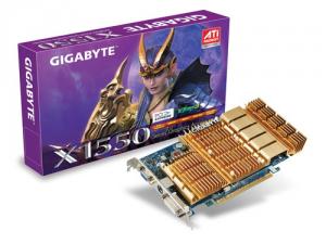 Placa Video Gigabyte ATI Radeon X1550 PCIE