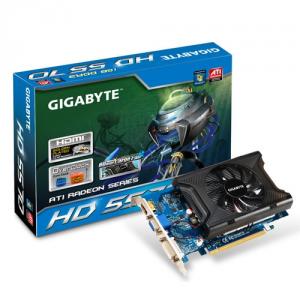 VGA R5570OC-1GI PCIE 1.6 2.0 1GB GDDR3 128BIT ATX HDMI Dual-link DVI-I GIGABYTE