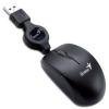 Mouse Genius Micro Traveler, 1200 dpi, Negru, USB