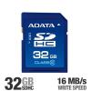 A-DATA SDHC 32GB Secure Digital Card, Class 10 ,Read : 18~20 (MB/s),Write : 13~16 (MB/s)