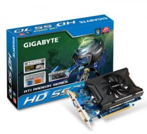 Placa video Gigabyte ATI Radeon HD 5570