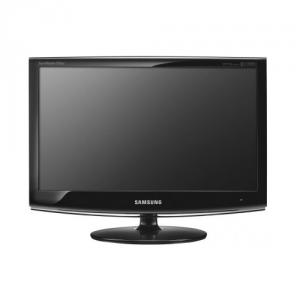 Monitor 20'' SAMSUNG LCD TV Monitor 2033HD, wide, 1600x900, 5 ms, DVI, 1000:1 (DCR 10.000:1), 300 cd/mp, 170/160,Tv Tunner, boxe, telecomanda, HDTV, MPEG4, Glossy Black